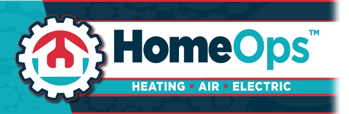 HomeOps Heating Air & Electric logo.